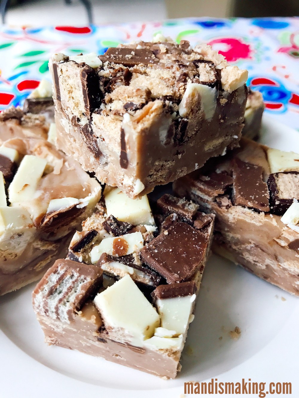 Kit Kat Crunch Fudge