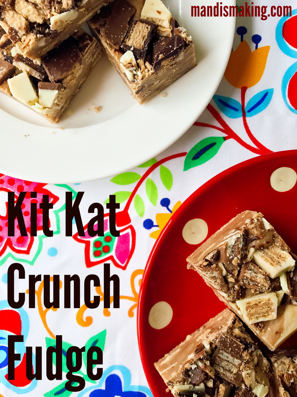 Kit Kat Crunch Fudge